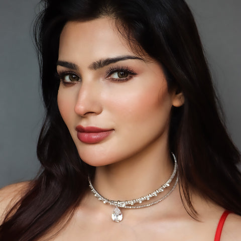 Sparkle Crown Necklace - Starla Sparkle Crown Necklace - Starla