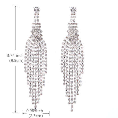 Crystal Chandelier Earring