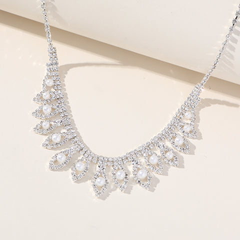 Pearlescent Brilliance Necklace Set