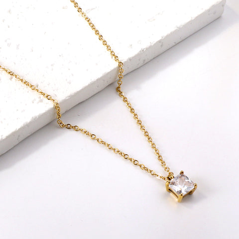 Radiant Brilliance Diamond Necklace