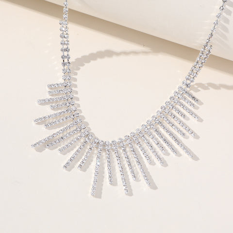 Sparkling Rays Necklace Set